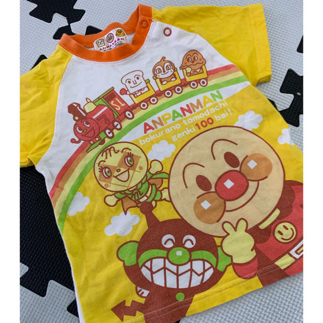 BANDAI(バンダイ)のアンパンマンTシャツ キッズ/ベビー/マタニティのキッズ服男の子用(90cm~)(Tシャツ/カットソー)の商品写真