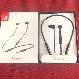 ビーツバイドクタードレ(Beats by Dr Dre)のbeats x ワイヤレスイヤフォン ブラック(ヘッドフォン/イヤフォン)