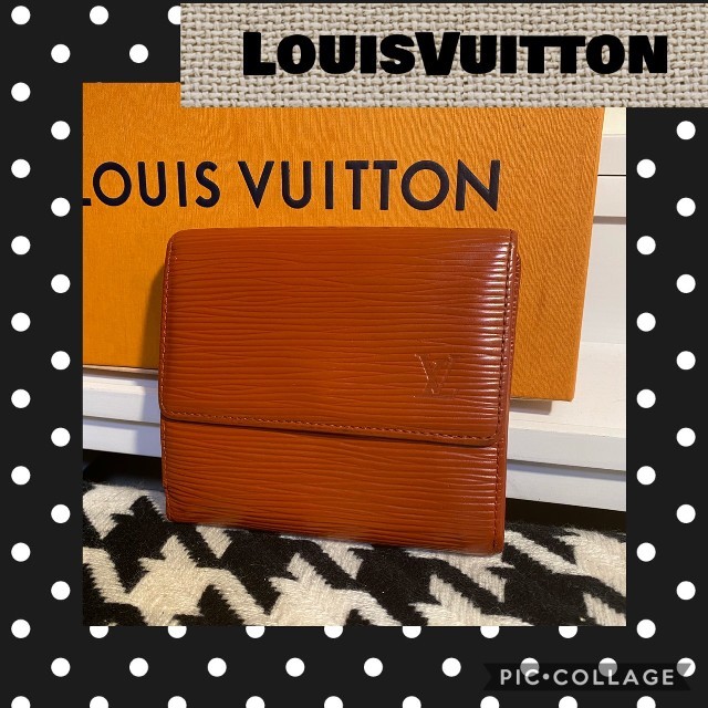 LOUIS VUITTON(ルイヴィトン)の正規品★ルイヴィトンエピ。Wホック２つ折財布。ルイヴィトンエピ財布。 レディースのファッション小物(財布)の商品写真