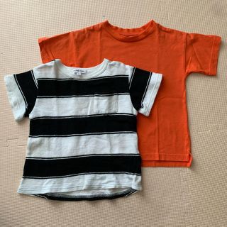 グローバルワーク(GLOBAL WORK)のグローバルワーク キッズ Sサイズ半袖Tシャツ2枚セット(Tシャツ/カットソー)