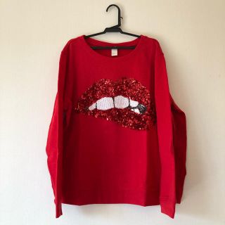 エイチアンドエム(H&M)のh&m  ロングスリーブTシャツ トレーナー スウェット(Tシャツ(長袖/七分))