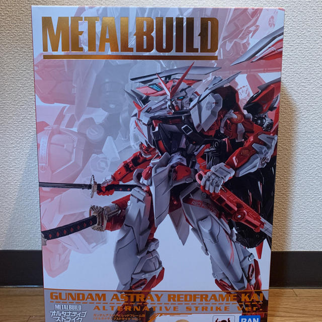 BANDAI(バンダイ)のMETAL BUILD ガンダムアストレイ レッドフレーム改 エンタメ/ホビーのおもちゃ/ぬいぐるみ(模型/プラモデル)の商品写真