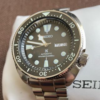 セイコー(SEIKO)のセイコーダイバー　SRP777 セイコータートル DLW フルカスタム品(腕時計(アナログ))