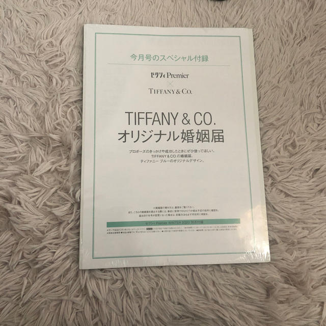 Tiffany & Co.(ティファニー)のティファニー  婚姻届 その他のその他(その他)の商品写真