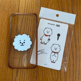 ボウダンショウネンダン(防弾少年団(BTS))のBT21 RJ iPhoneケース グリップトック(iPhoneケース)