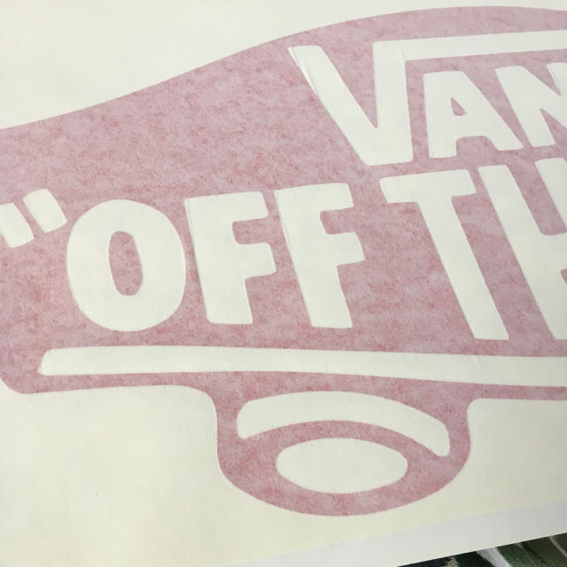 VANS(ヴァンズ)のVANSバンズUS限定SuperBigパークライダー型抜きダイカットステッカー スポーツ/アウトドアのスポーツ/アウトドア その他(サーフィン)の商品写真