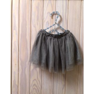 ザラキッズ(ZARA KIDS)のZARA   ラメチュールスカート　100(スカート)