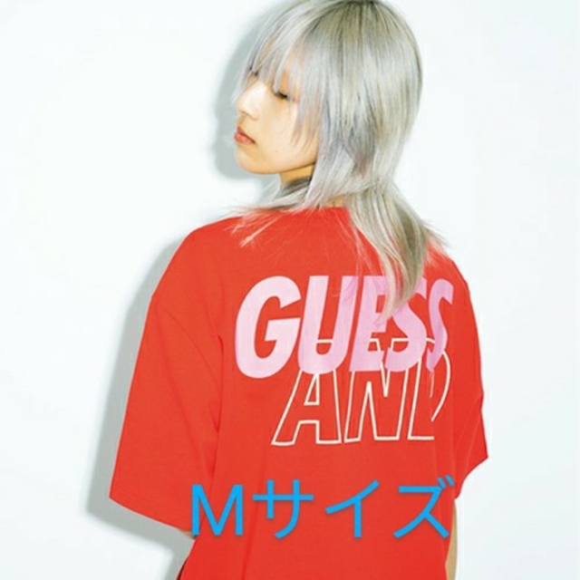 OVERSIZED GUESS AND SEA LOGO TEE MサイズGUESS