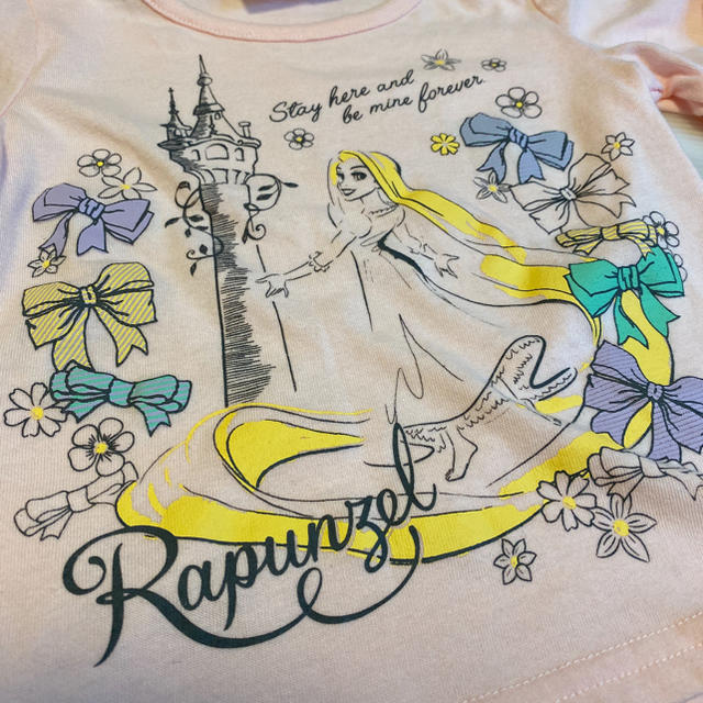 ラプンツェル 90cm女の子 ラプンツェル ディズニー プリンセス手書き風デザインロンtシャツの通販 By あp S Shop ラプンツェル ならラクマ