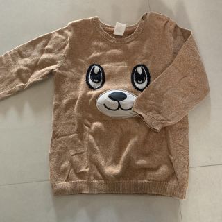 エイチアンドエム(H&M)のわんちゃん ニット(ニット)