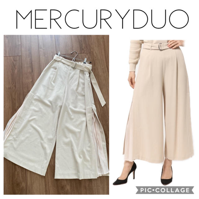 MERCURYDUO(マーキュリーデュオ)のMERCURYDUO / ワイドパンツ レディースのパンツ(カジュアルパンツ)の商品写真