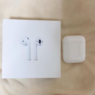 アップル(Apple)のAirPods(ヘッドフォン/イヤフォン)