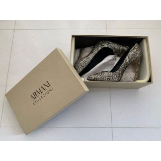 ジョルジオアルマーニ(Giorgio Armani)のARMANIパンプス・size37(ハイヒール/パンプス)