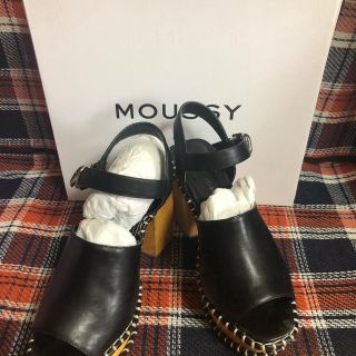 マウジー(moussy)のMOUSSY サボサンダル (ウッドソール)(サンダル)