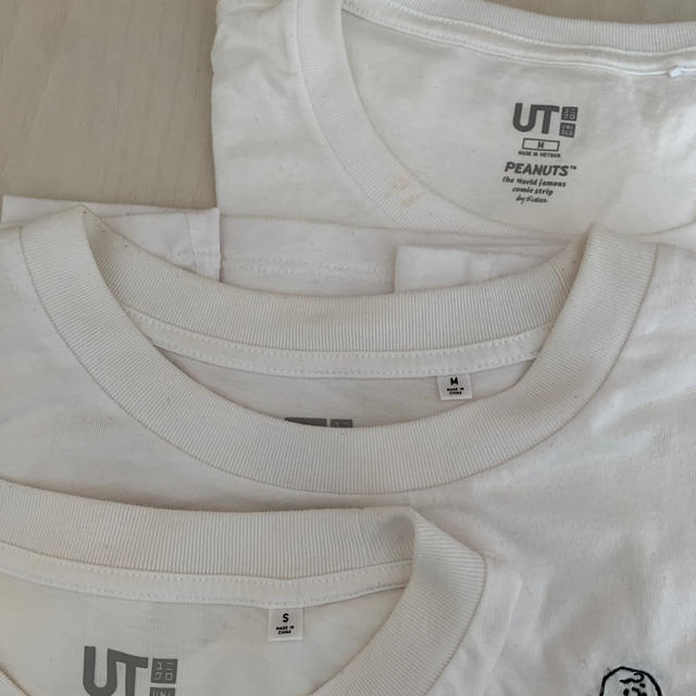 UNIQLO(ユニクロ)のUNIQLO スヌーピーUTセット レディースのトップス(Tシャツ(半袖/袖なし))の商品写真