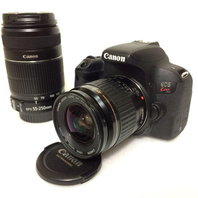 Canon - CANON EOS Kiss X9i ダブルズームレンズ カメラバッグ付きの通販 by ドルフィン｜キヤノンならラクマ