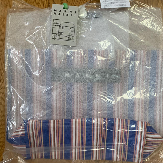 MARNI - MARNI マルニマーケット　ストライプトート
