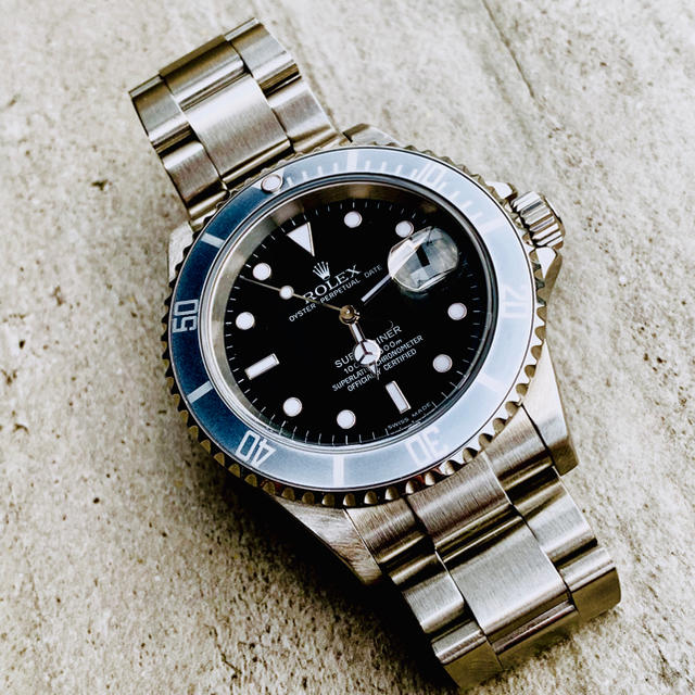 rolex純正　サブマリーナ ゴーストベゼル　美品