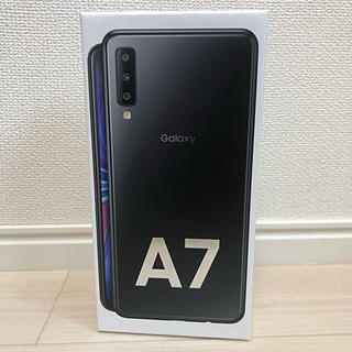 ギャラクシー(Galaxy)のGalaxy A7 ギャラクシー ブラック 64GB SIMフリー(スマートフォン本体)