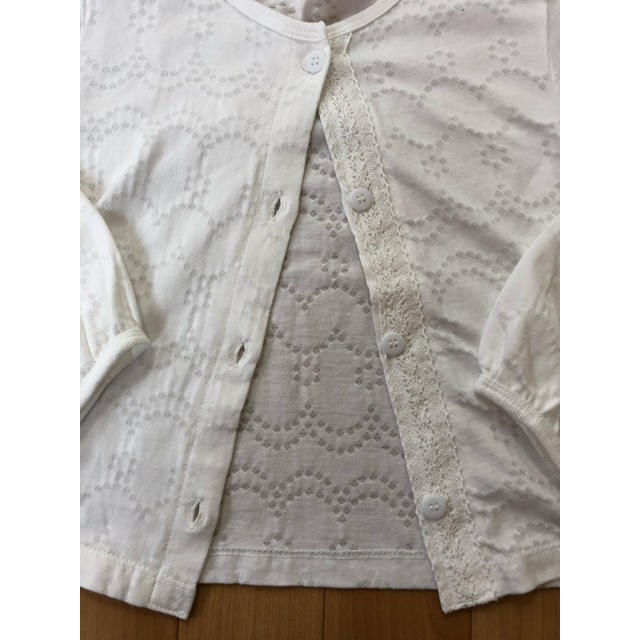 3can4on(サンカンシオン)のカーディガン キッズ/ベビー/マタニティのキッズ服女の子用(90cm~)(カーディガン)の商品写真