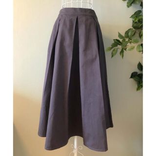 サマンサモスモス(SM2)のSamansa mos2の綿スカート　美品(ロングスカート)