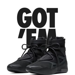 フィアオブゴッド(FEAR OF GOD)のair fear of god triple black 28.5(スニーカー)