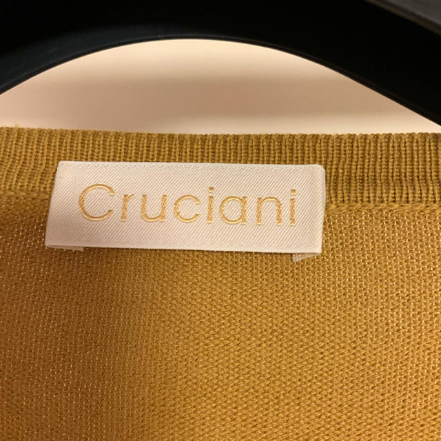 Cruciani(クルチアーニ)のCRUCIANI Vネックコットンニット セーター　38 レディースのトップス(ニット/セーター)の商品写真