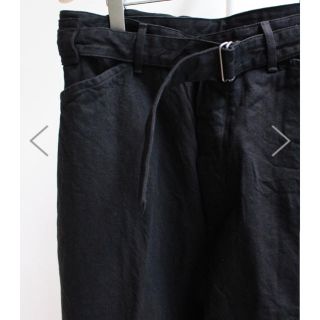 COMOLI - 新品 comoli ベルテッド デニムパンツ サイズ 4の通販 by