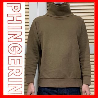 サンシー(SUNSEA)のPHINGERIN   タートルネック スウェット　フィンガリン　トレーナー(スウェット)