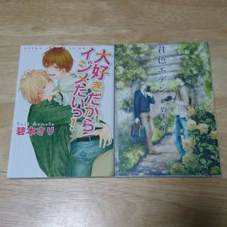 カドカワショテン(角川書店)の大好きだからイジメたい！・君色エデン【碧本さり】2冊セット BL(ボーイズラブ(BL))