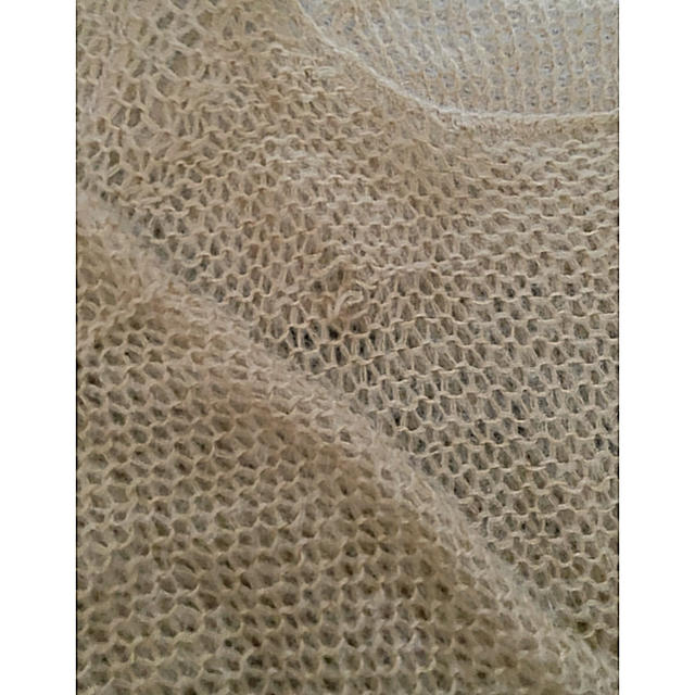 値下げ　unused x uru   mohair knit メンズのトップス(ニット/セーター)の商品写真