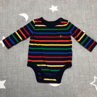 ベビーギャップ(babyGAP)のbabyGAP 長袖　ロンパース　ギャップ　カラフル(ロンパース)