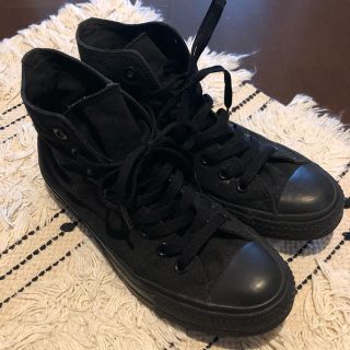 コンバース(CONVERSE)のCONVERSE オールブラック(スニーカー)