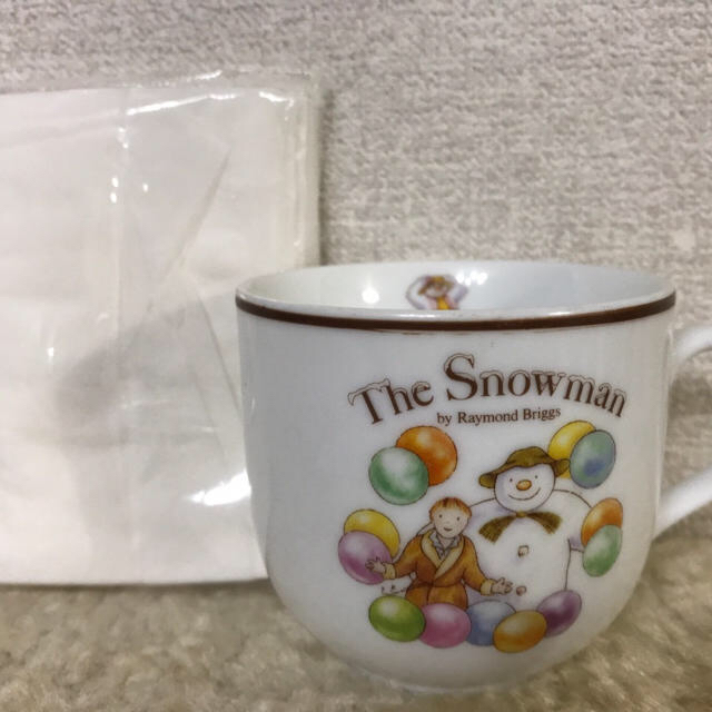 Snow Man(スノーマン)のスノーマン　カップ　陶器 インテリア/住まい/日用品のキッチン/食器(グラス/カップ)の商品写真