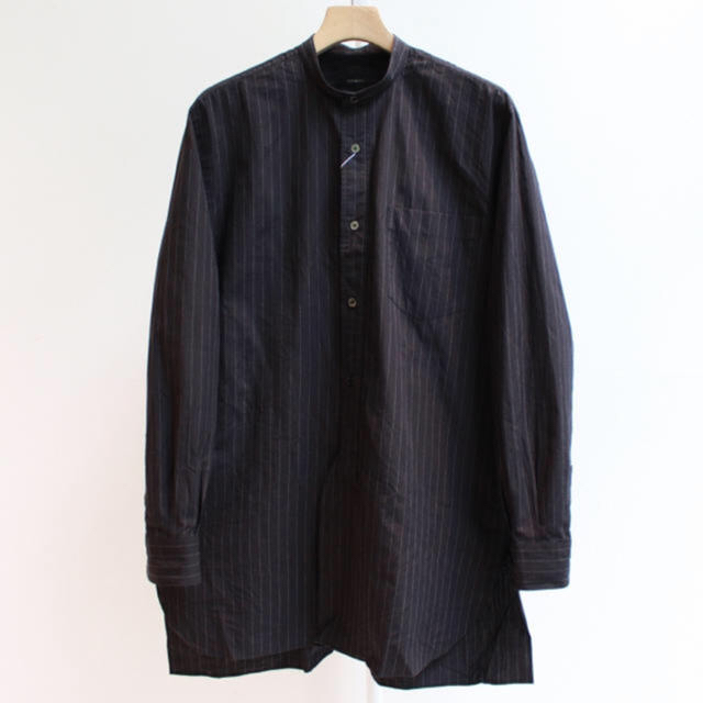 【19AW/希少品】comoli チョークストライプシャツ サイズ 1