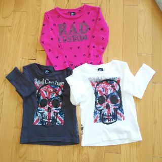 ラッドカスタム(RAD CUSTOM)のMika様専用 ３枚セット 100センチ ロンT  Rad custom(Tシャツ/カットソー)