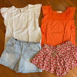 ザラキッズ(ZARA KIDS)のZara Kids 160㎝ 13-14歳 夏服 セット 中古(Tシャツ/カットソー)