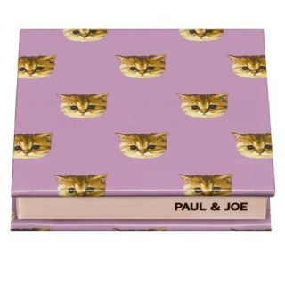 ポールアンドジョー(PAUL & JOE)の【新品】ポール&ジョー アイシャドーケース 限定品 猫(ボトル・ケース・携帯小物)