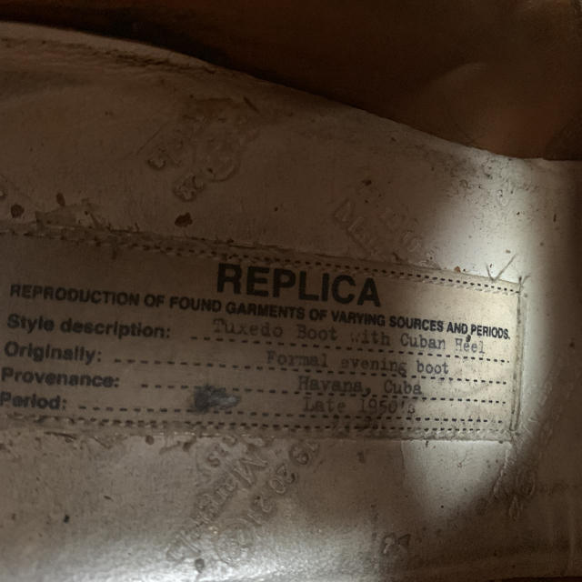 Maison Margiela REPLICA ヒールブーツ