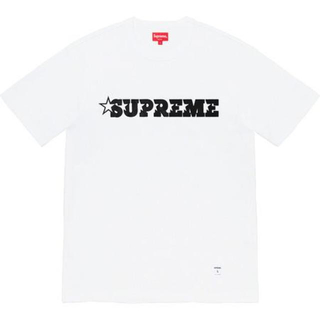 シュプリーム(Supreme)のSupreme Star Logo S/S Top Tee S 白 Tシャツ(Tシャツ/カットソー(半袖/袖なし))