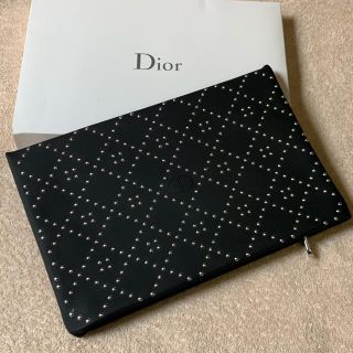 クリスチャンディオール(Christian Dior)のDior ディオール コスメ　ポーチ　クラッチバッグ　ノベルティ　スタッズ(ポーチ)