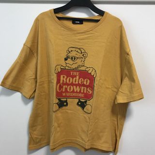 ロデオクラウンズワイドボウル(RODEO CROWNS WIDE BOWL)のロデオ　カットソー(Tシャツ(半袖/袖なし))