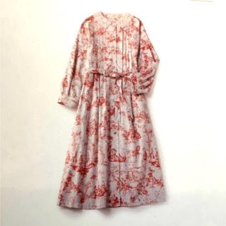 ジェーンマープル(JaneMarple)の新品 ジュイ レース カラー ドレス ジェーンマープル　jouy(ひざ丈ワンピース)