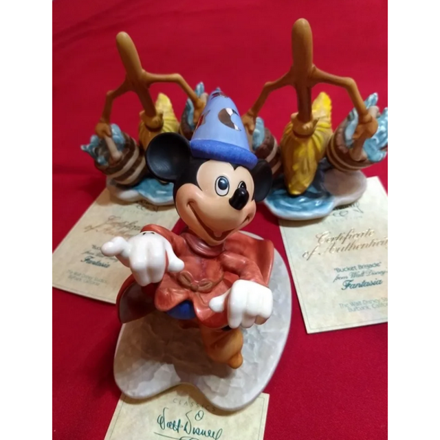 Disney(ディズニー)の【新品】WDCCビンテージ希少✨　14体／ファンタジア／ミッキーマウス エンタメ/ホビーのフィギュア(その他)の商品写真