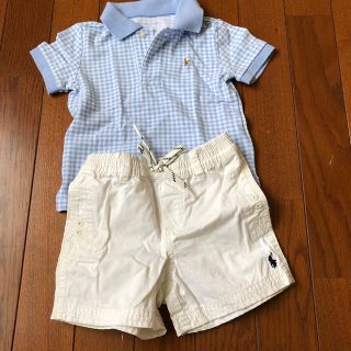 ラルフローレン(Ralph Lauren)のラルフローレン　ポロシャツ　パンツ　セット(シャツ/カットソー)