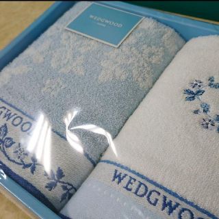 ウェッジウッド(WEDGWOOD)の[新品・未使用] WEDGWOOD ウェッジウッド フェイスタオル セット(タオル/バス用品)