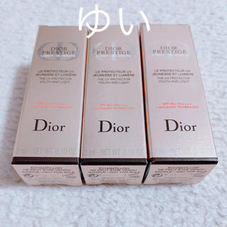 Dior - ディオールプレステージホワイトルプロテクタールミエールUV日焼け止め化粧下地新品の通販｜ラクマ