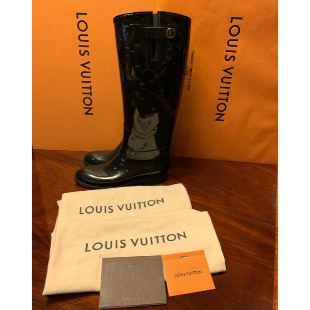 LOUIS VUITTON(ルイヴィトン)の【完売品】LOUIS VUITTON　レインブーツ レディースの靴/シューズ(レインブーツ/長靴)の商品写真