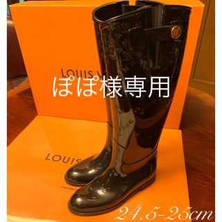 ルイヴィトン(LOUIS VUITTON)の【完売品】LOUIS VUITTON　レインブーツ(レインブーツ/長靴)