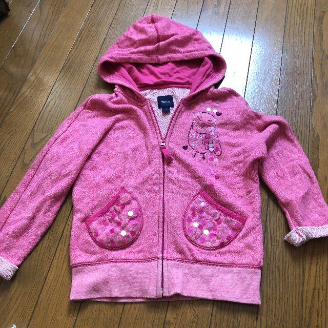 GAP Kids(ギャップキッズ)のGAP　女の子　パーカー キッズ/ベビー/マタニティのキッズ服女の子用(90cm~)(ジャケット/上着)の商品写真